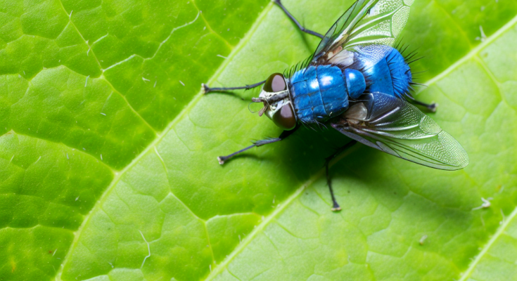 Fleischfliege, Blaue